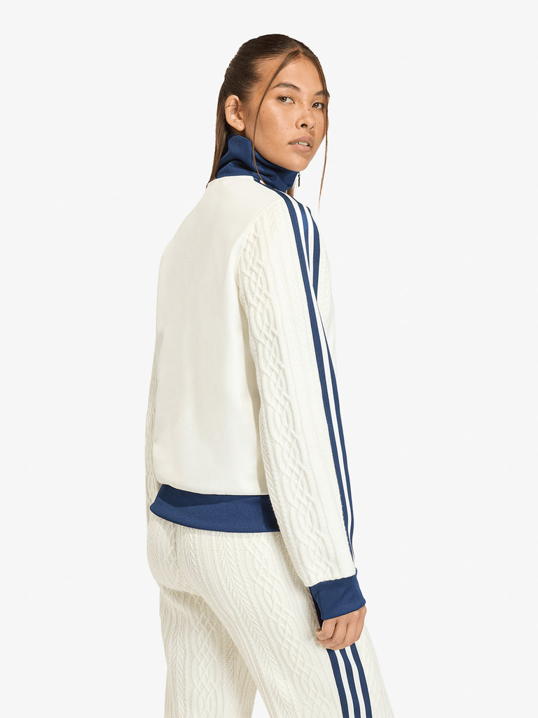 ADIDAS felpa girocollo adicolor classic firebird donna bianco