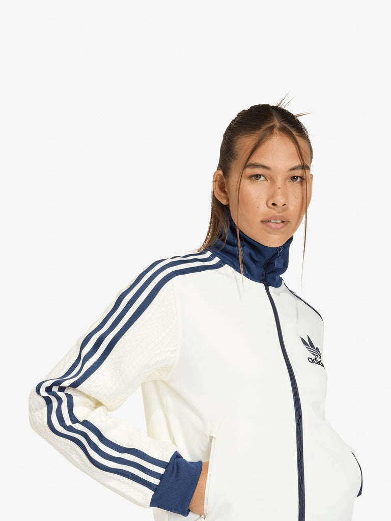 ADIDAS felpa girocollo adicolor classic firebird donna bianco