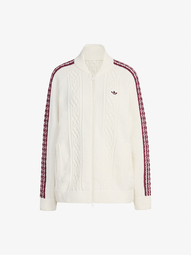 ADIDAS felpa girocollo originals archive cutline donna bianco