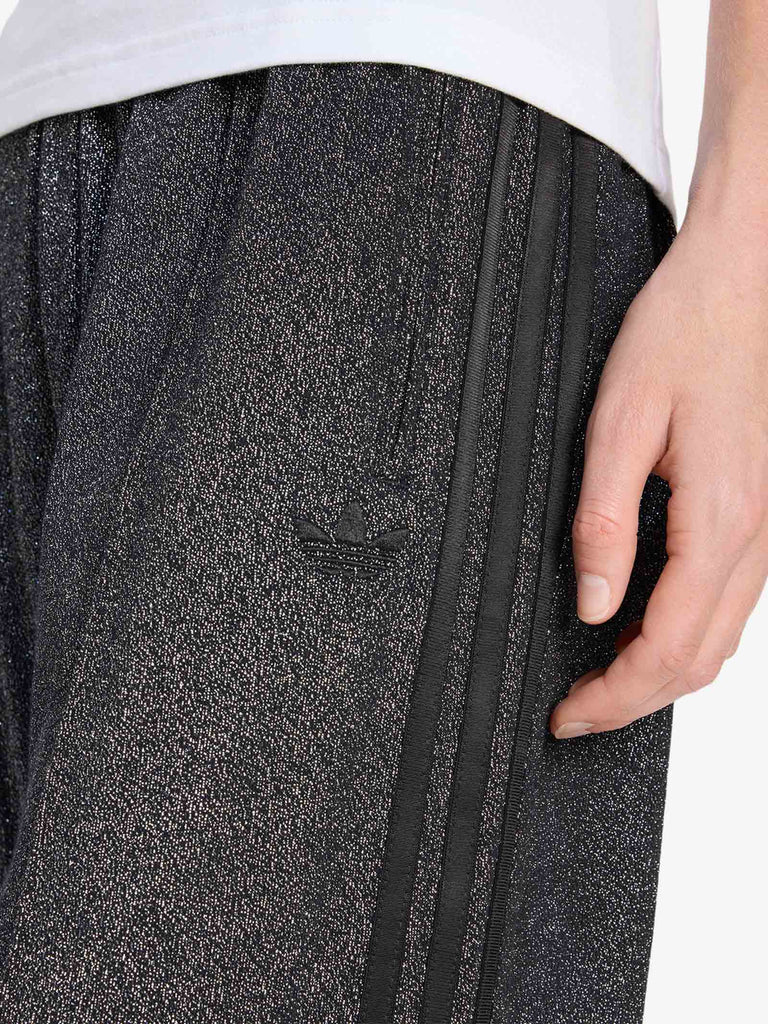 ADIDAS joggers firebird metallic donna nero cotone