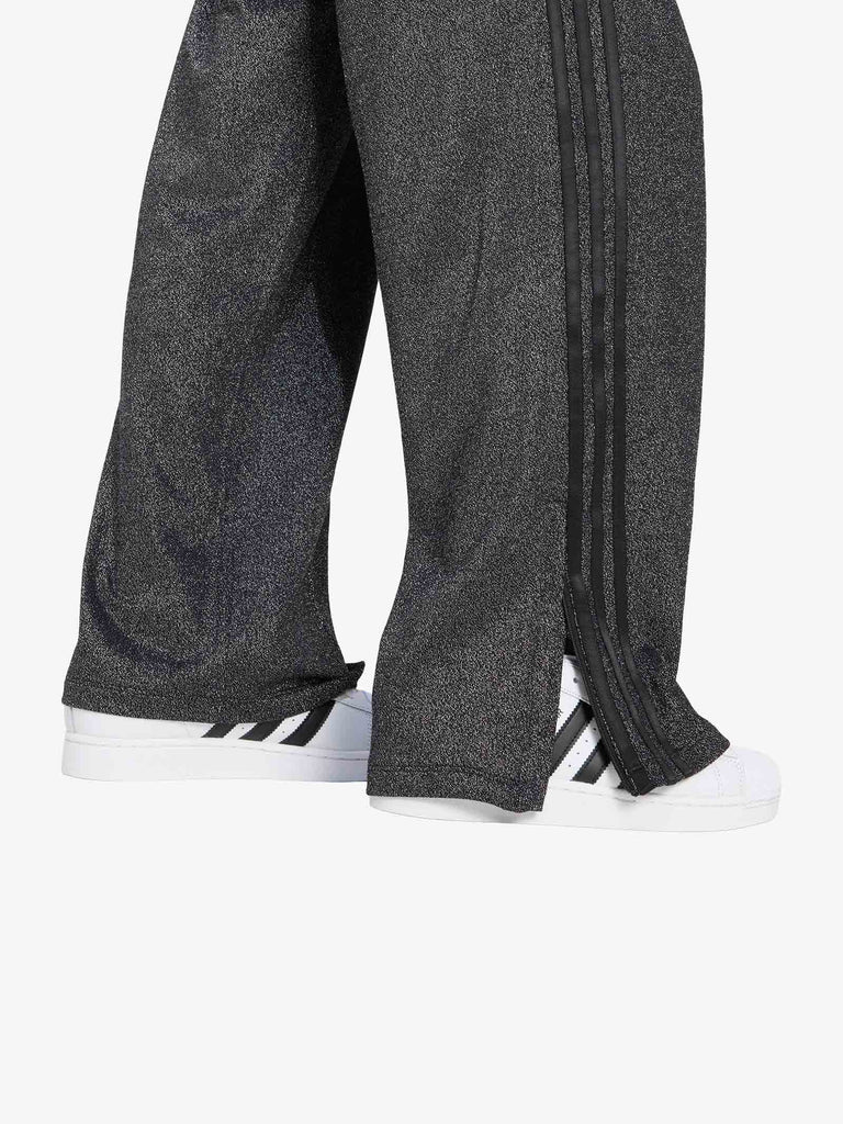 ADIDAS joggers firebird metallic donna nero cotone