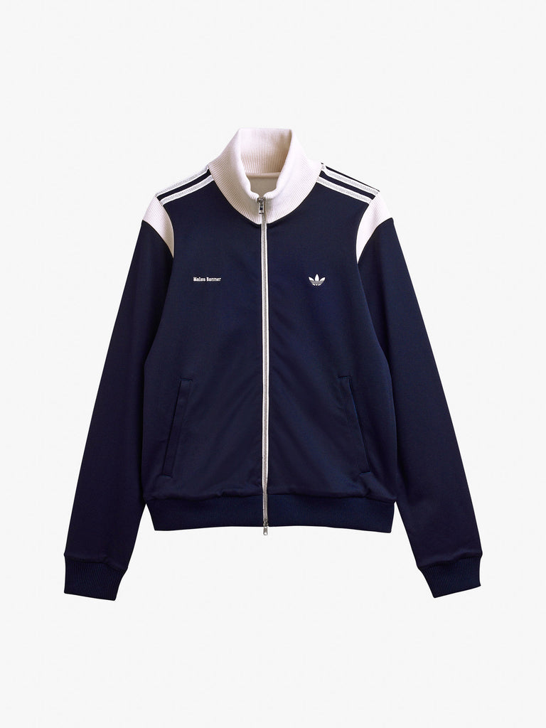 ADIDAS X WALES BONNER felpa girocollo galles bonner twill blu