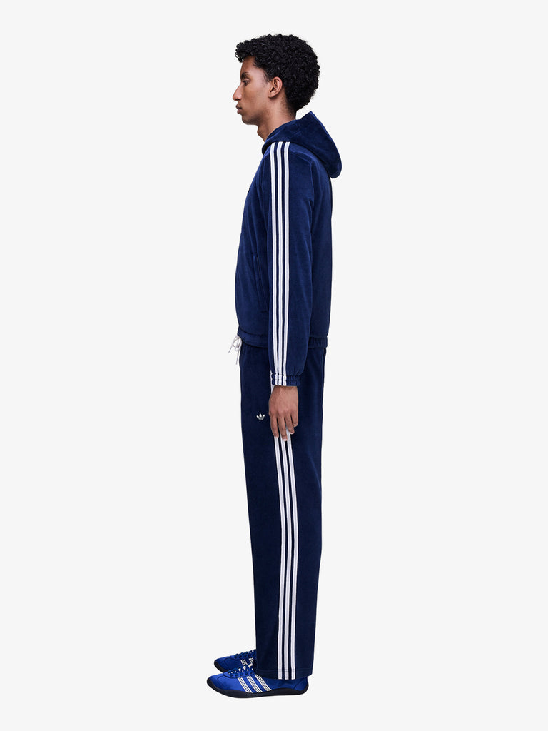 ADIDAS X WALES BONNER pantalone wales bonner velour blu cotone