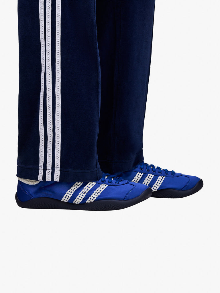 ADIDAS X WALES BONNER pantalone wales bonner velour blu cotone