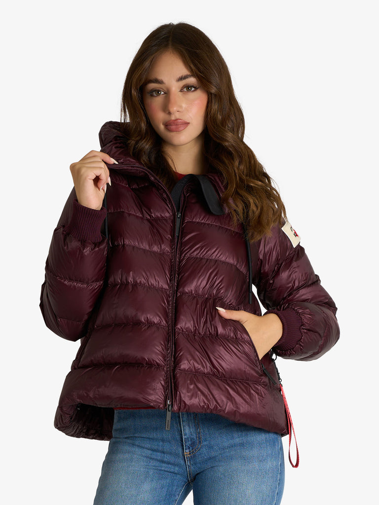 AFTER LABEL giubbotto blaine donna bordeaux