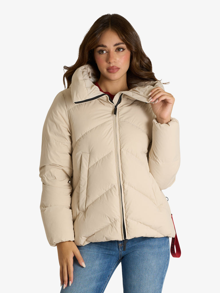 AFTER LABEL giubbotto helsinki donna panna