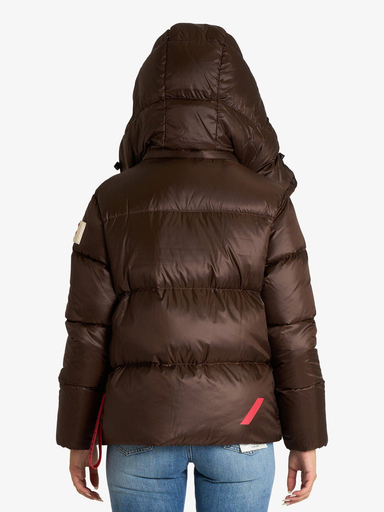 AFTER LABEL giubbotto kipnuk donna marrone