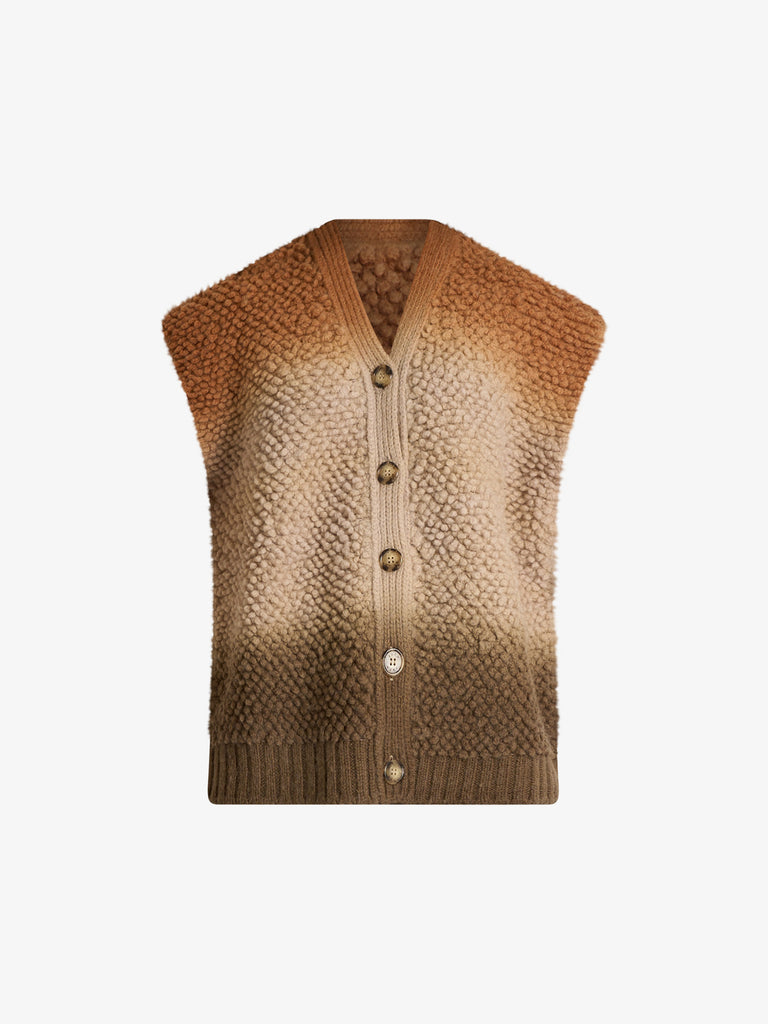 AKEP smanicato con bottoni donna multicolore