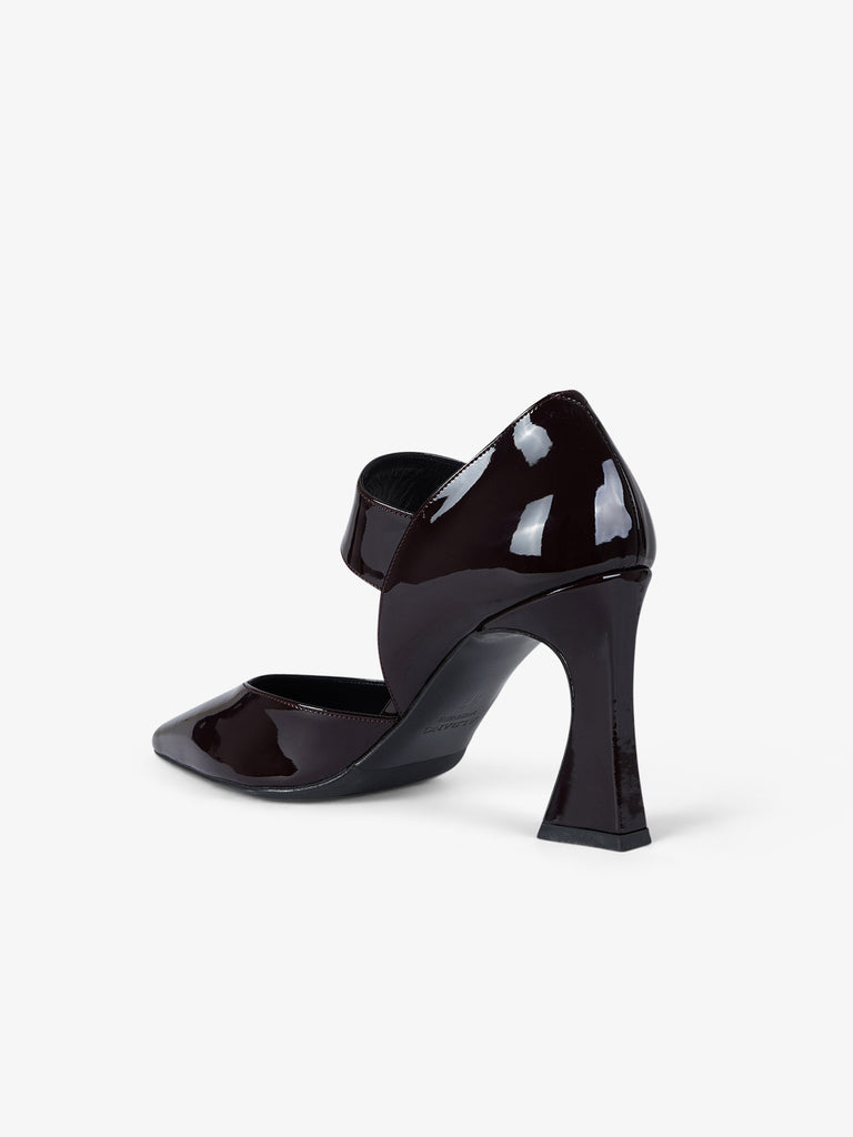 ALBANO décolleté donna 2900 vernice bordeaux