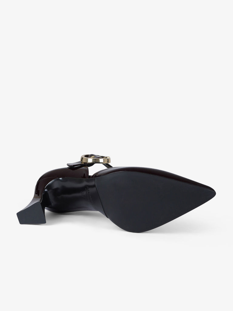 ALBANO décolleté donna 2900 vernice bordeaux