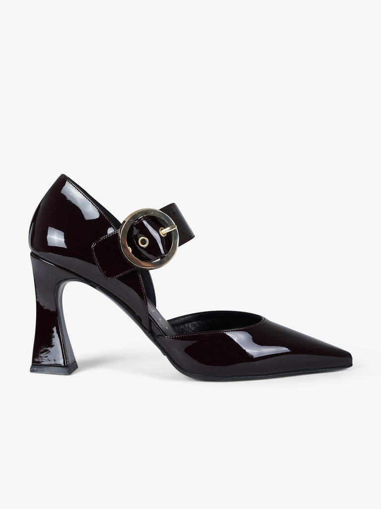 ALBANO décolleté donna 2900 vernice bordeaux