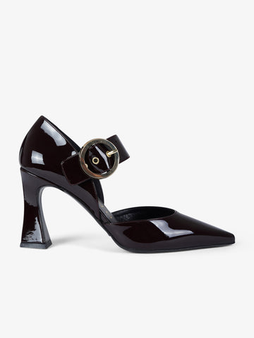 ALBANO décolleté donna 2900 vernice bordeaux