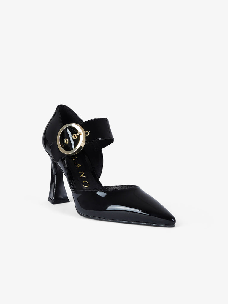 ALBANO décolleté donna 2900 vernice nero