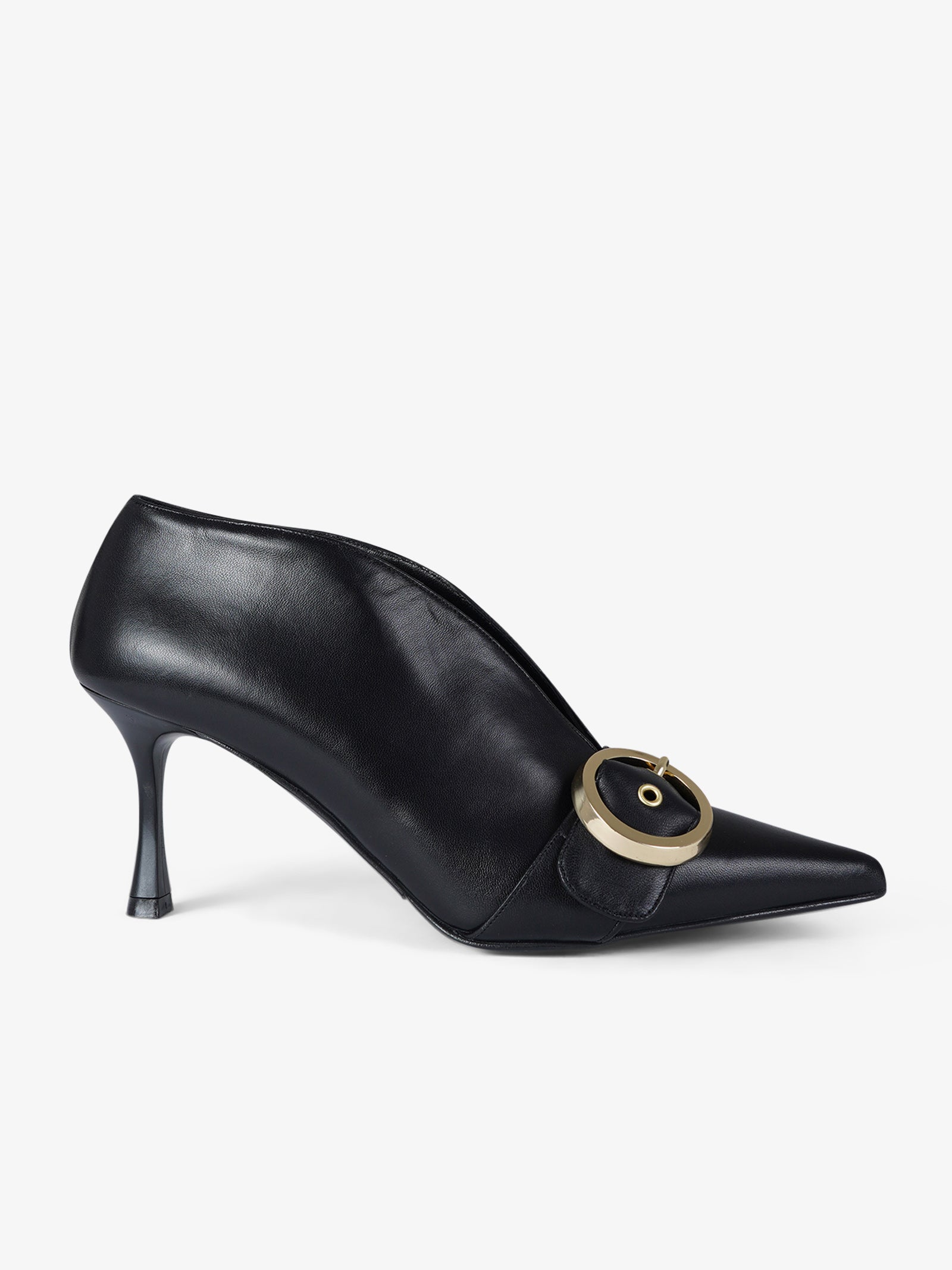 ALBANO décolleté donna 2908/coda pelle nero