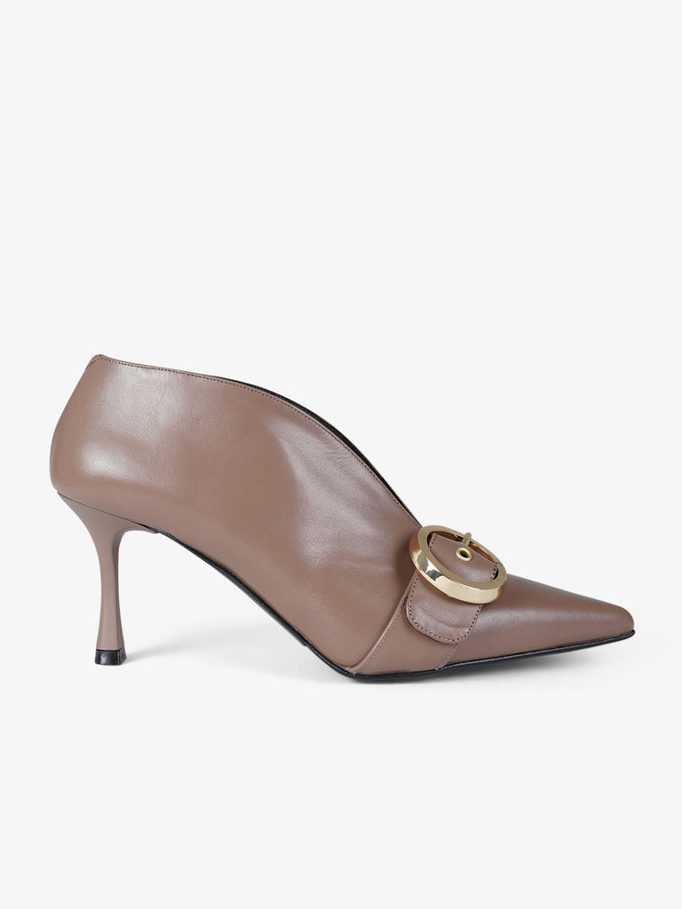 ALBANO décolleté donna 2908/coda pelle beige