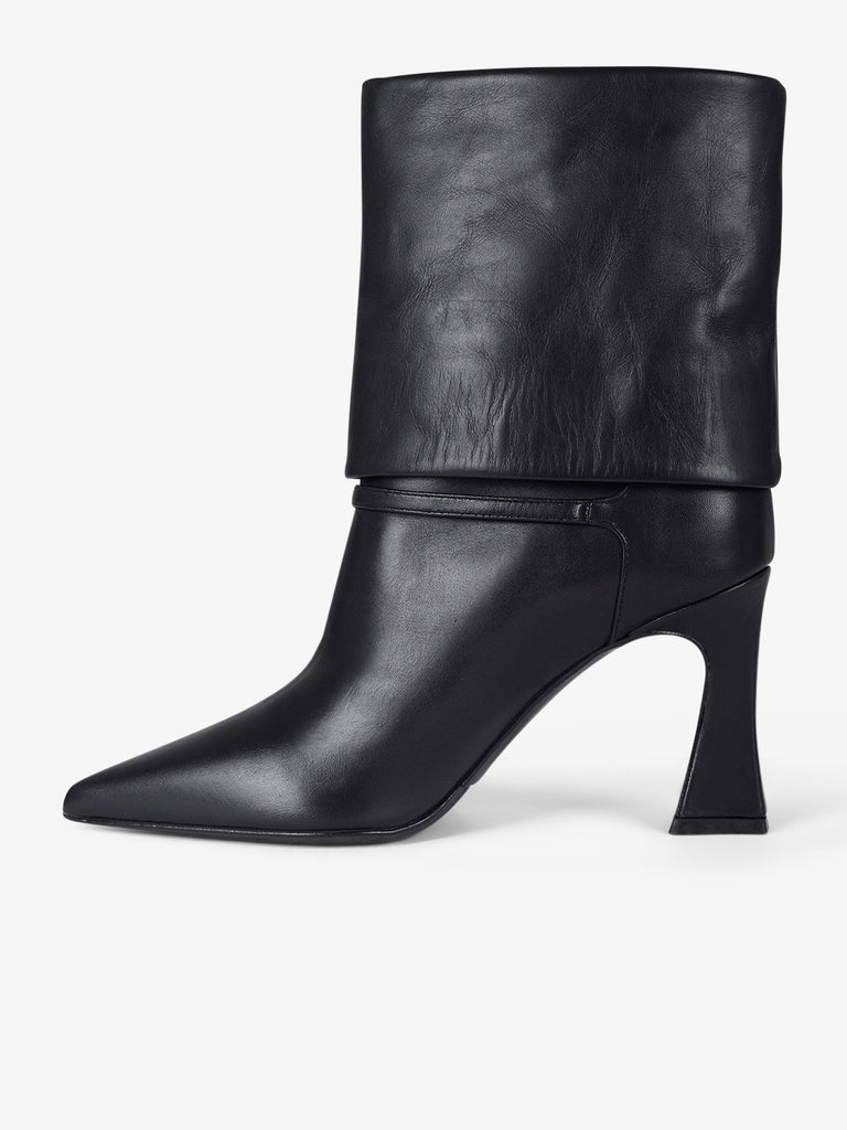 ALBANO tronchetti donna 2910 pelle nero