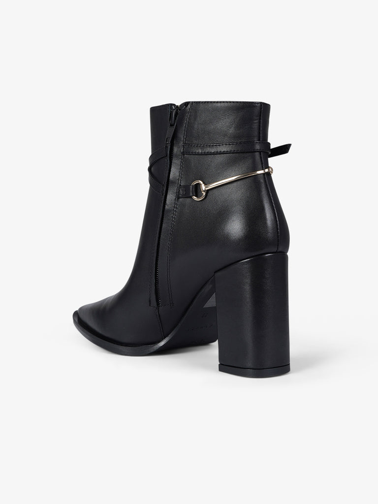 ALBANO tronchetti donna 2912 pelle nero