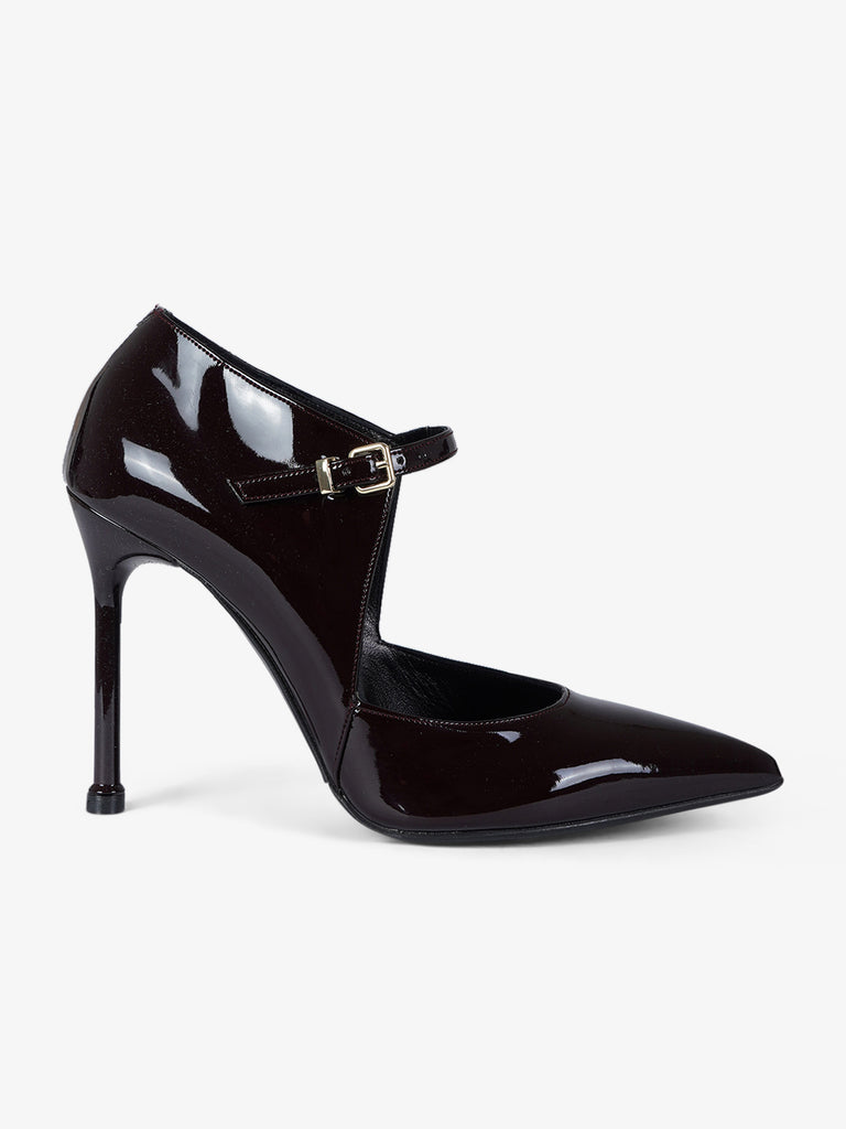 ALBANO décolleté donna 2926 vernice bordeaux