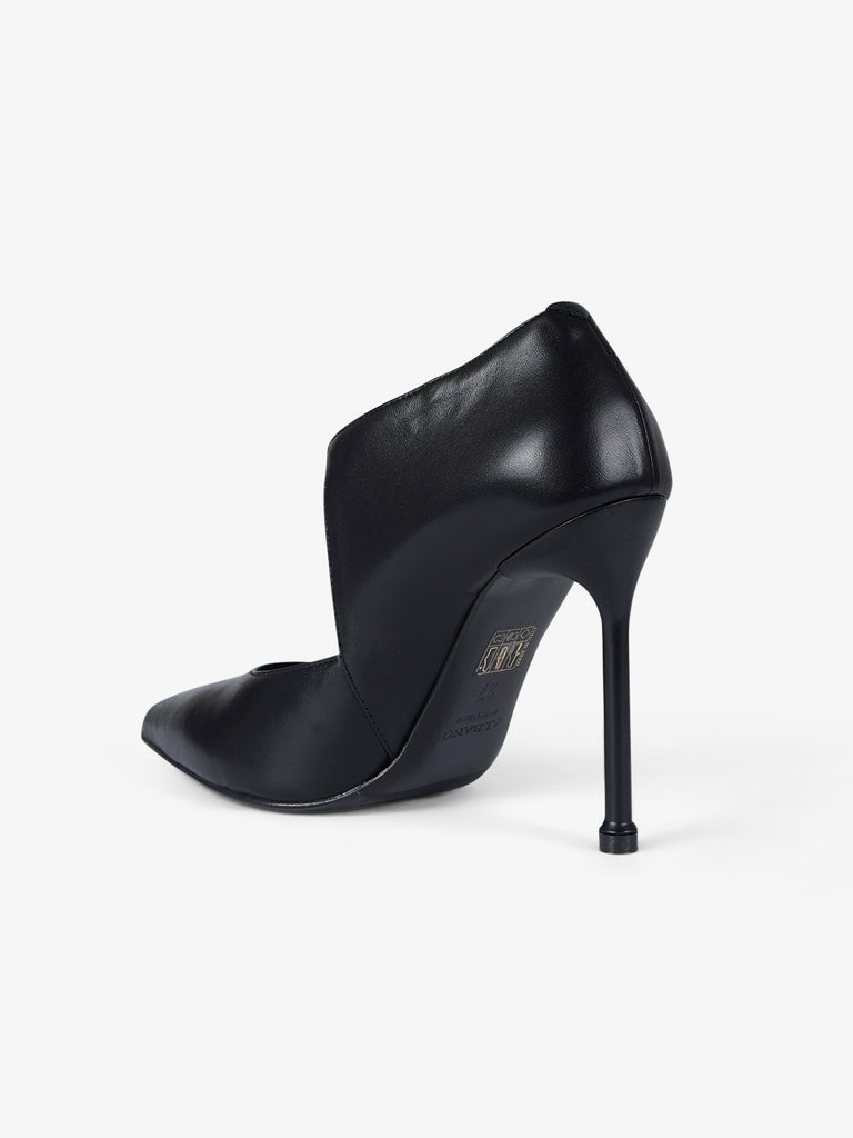 ALBANO décolleté donna 2926 pelle nero