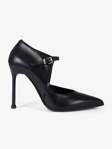 ALBANO décolleté donna 2926 pelle nero