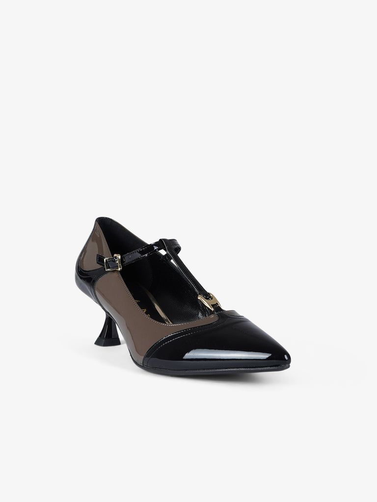 ALBANO décolleté donna 2937 vernice nero