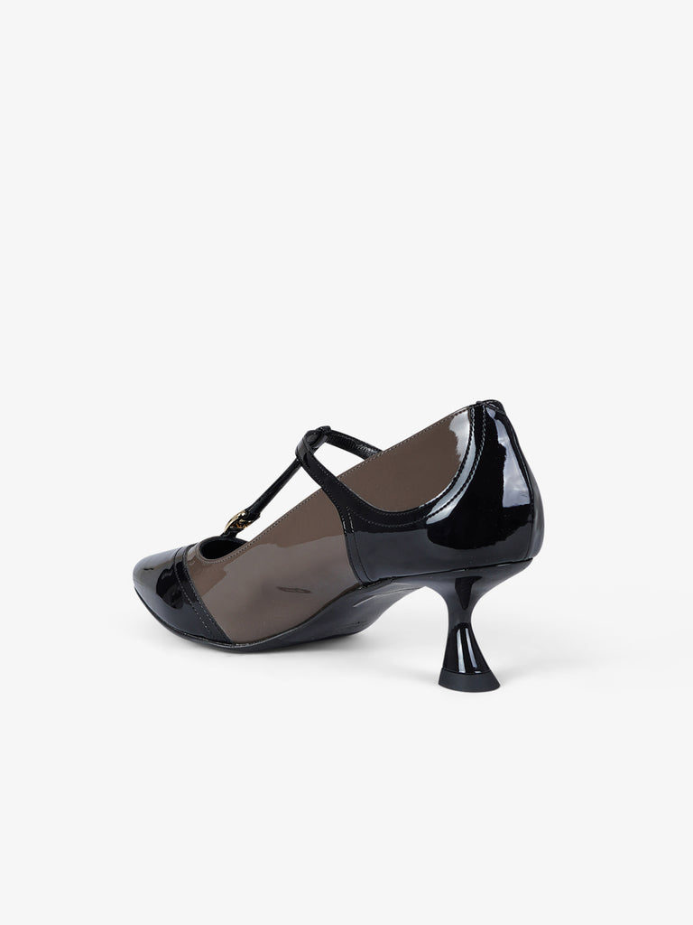 ALBANO décolleté donna 2937 vernice nero