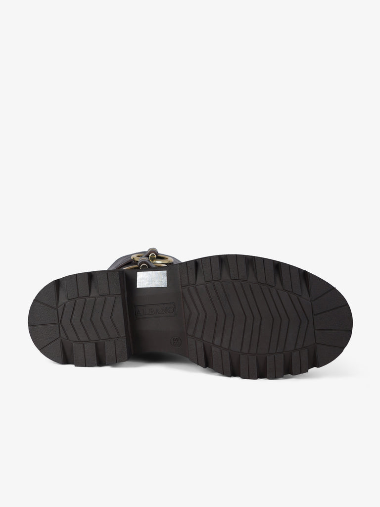 ALBANO stivali donna 3037 pelle marrone