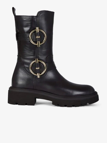 ALBANO stivali donna 3037 pelle marrone