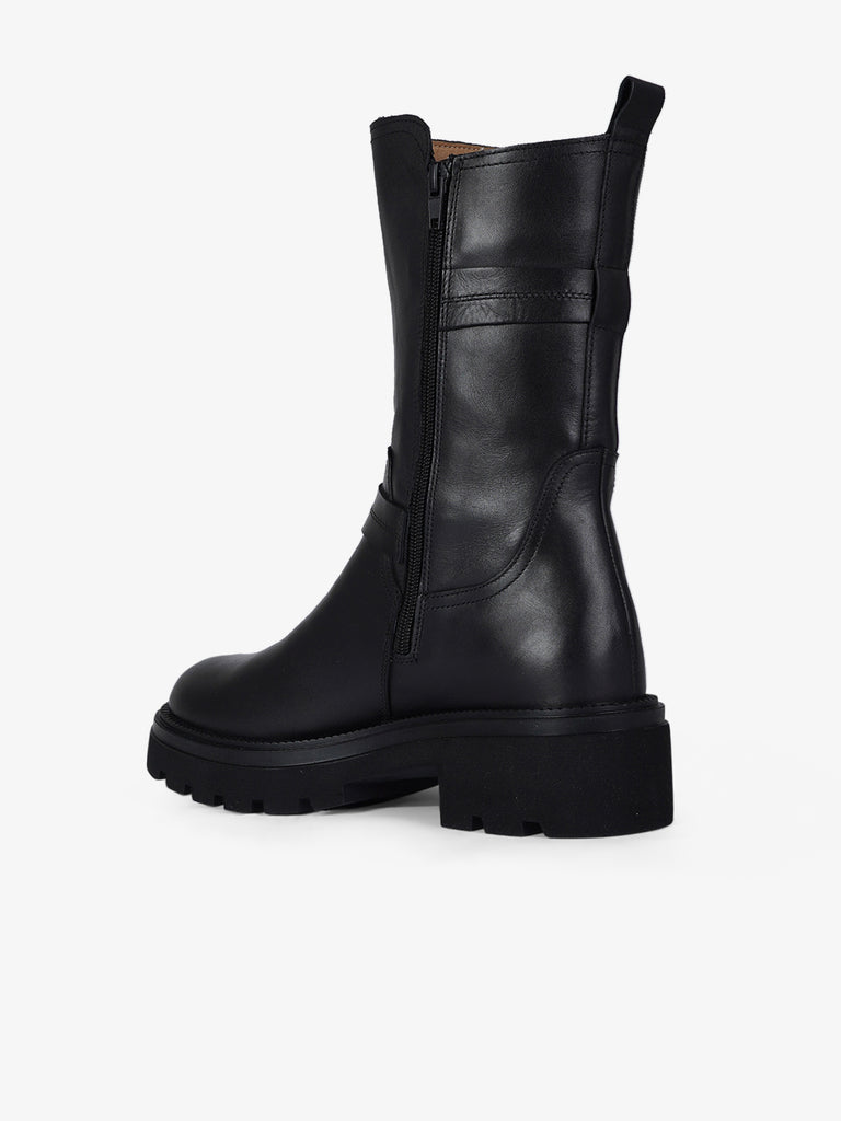 ALBANO stivali donna 3037 pelle nero