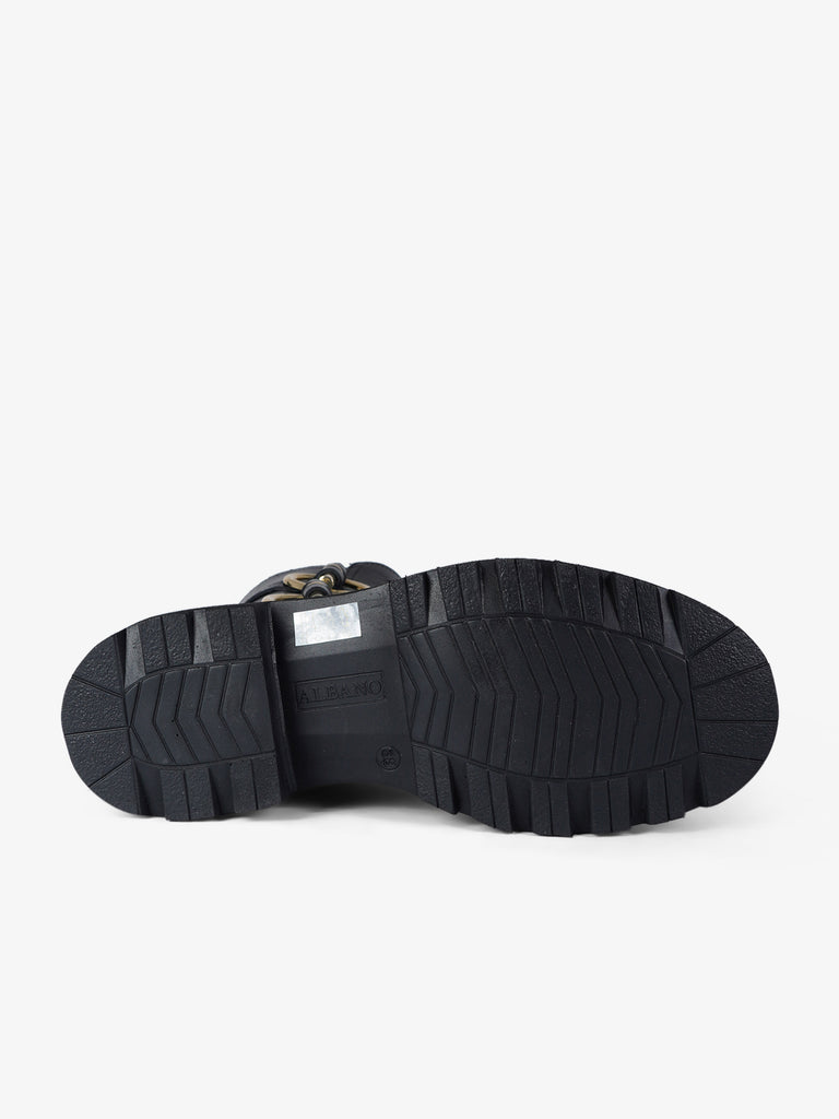 ALBANO stivali donna 3037 pelle nero