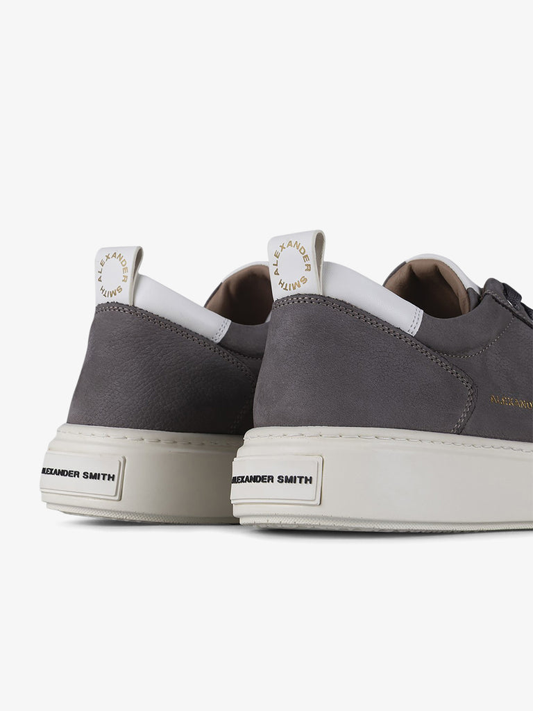 ALEXANDER SMITH sneakers uomo bond pelle grigio