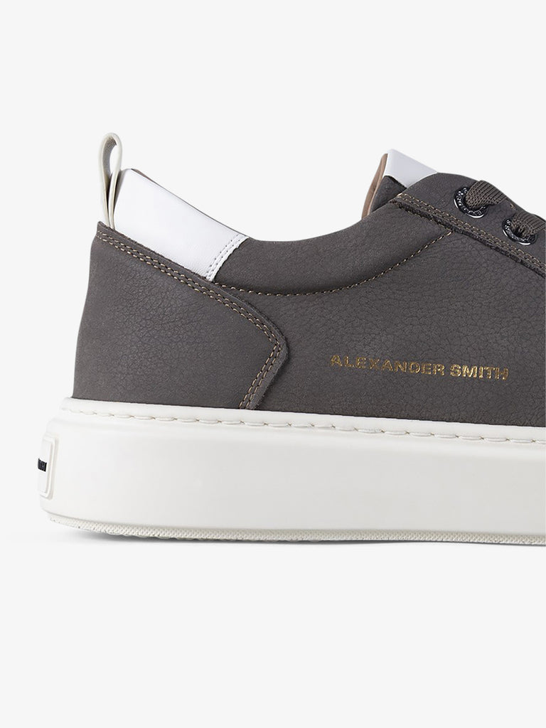 ALEXANDER SMITH sneakers uomo bond pelle grigio