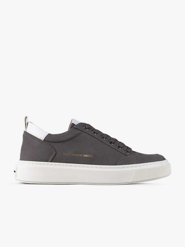 ALEXANDER SMITH sneakers uomo bond pelle grigio