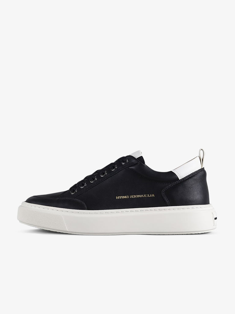 ALEXANDER SMITH sneakers uomo bond pelle nero