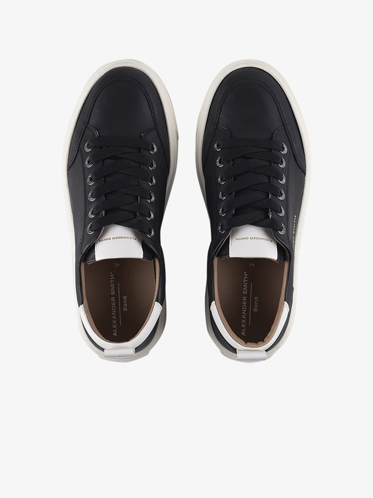 ALEXANDER SMITH sneakers uomo bond pelle nero