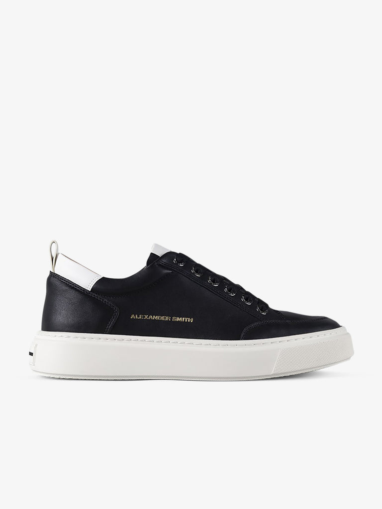 ALEXANDER SMITH sneakers uomo bond pelle nero