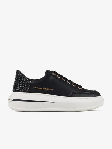ALEXANDER SMITH sneakers donna lancaster pelle nero