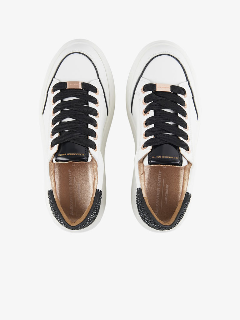 ALEXANDER SMITH sneakers donna lancaster pelle bianco