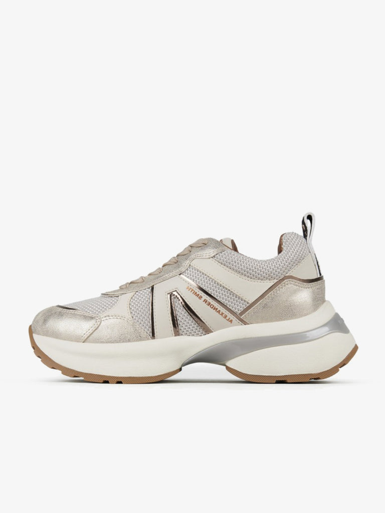 ALEXANDER SMITH sneakers donna victoria sintetico panna