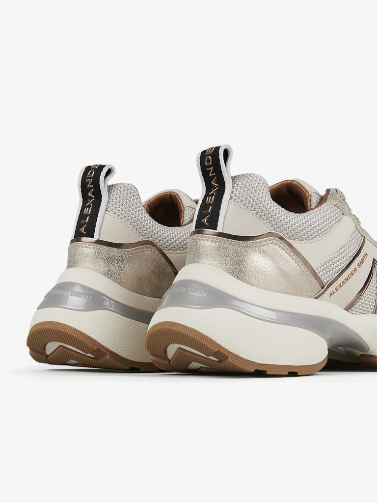 ALEXANDER SMITH sneakers donna victoria sintetico panna