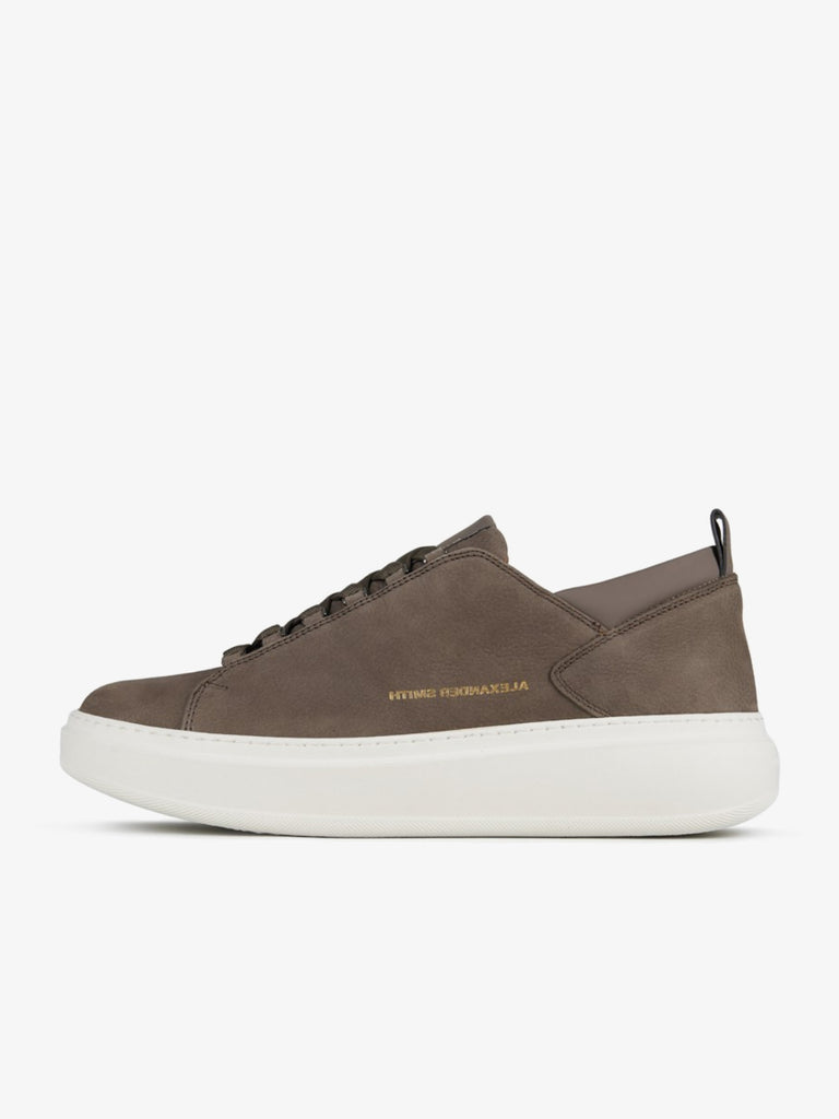 ALEXANDER SMITH sneakers uomo wembley pelle marrone