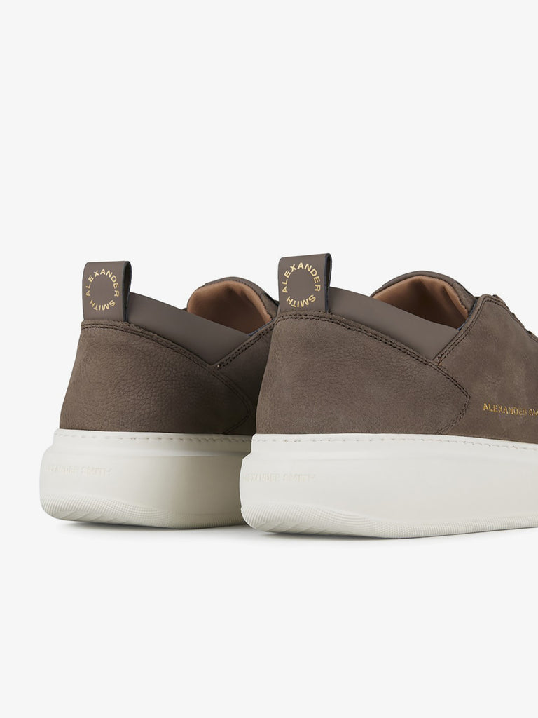 ALEXANDER SMITH sneakers uomo wembley pelle marrone