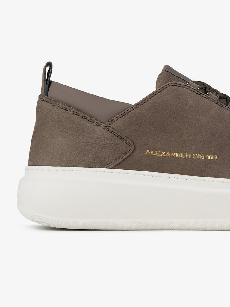 ALEXANDER SMITH sneakers uomo wembley pelle marrone