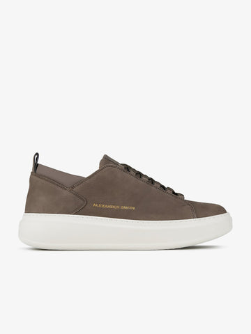 ALEXANDER SMITH sneakers uomo wembley pelle marrone