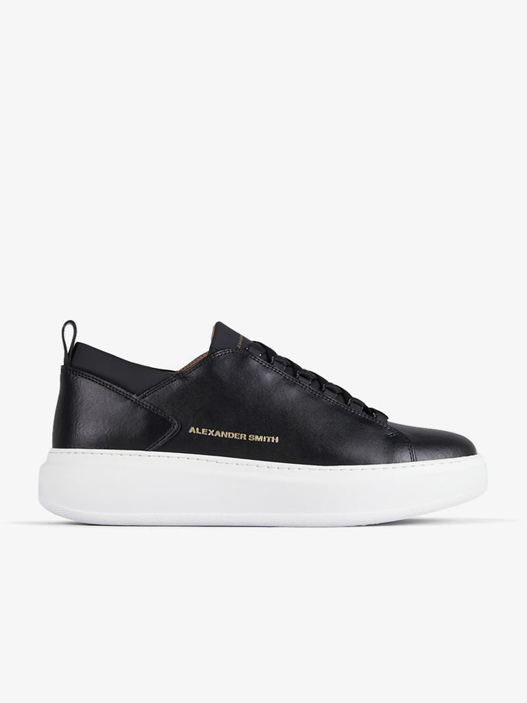 ALEXANDER SMITH sneakers uomo wembley pelle nero