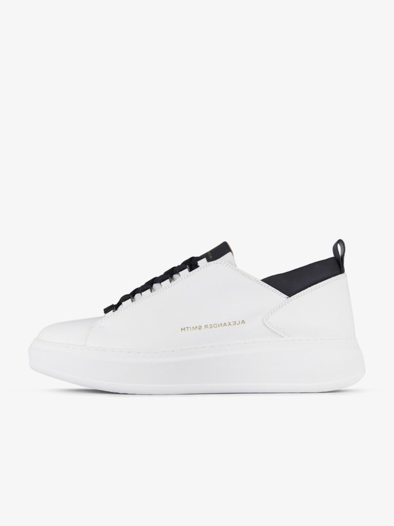 ALEXANDER SMITH sneakers uomo wembley pelle bianco