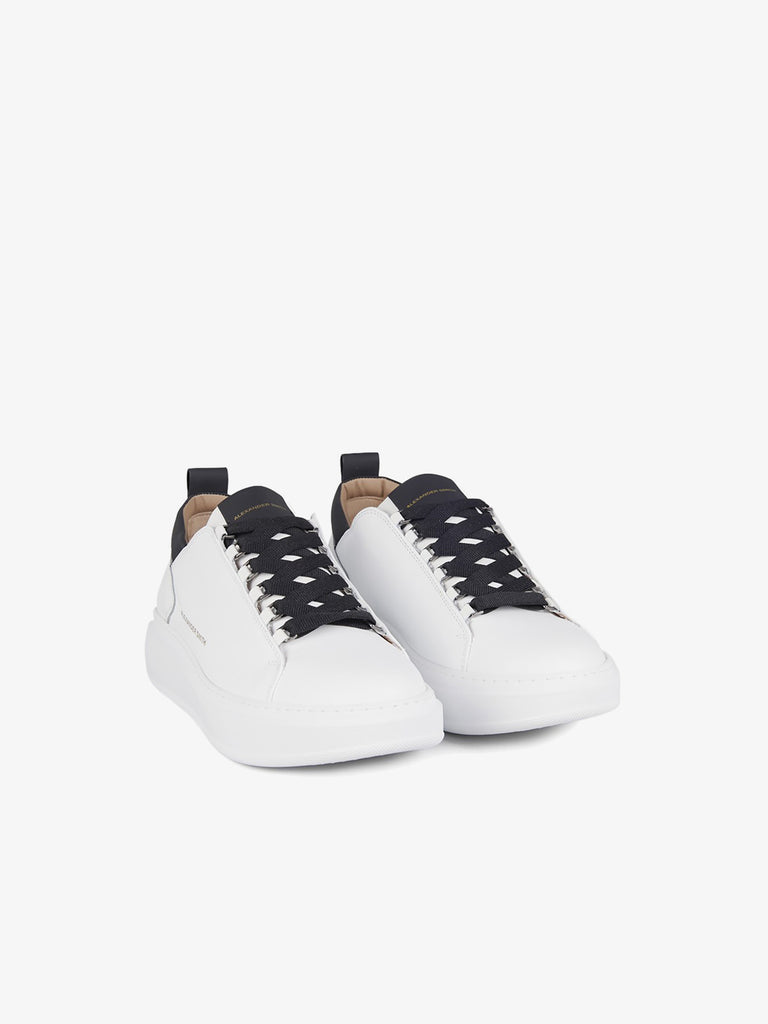 ALEXANDER SMITH sneakers uomo wembley pelle bianco