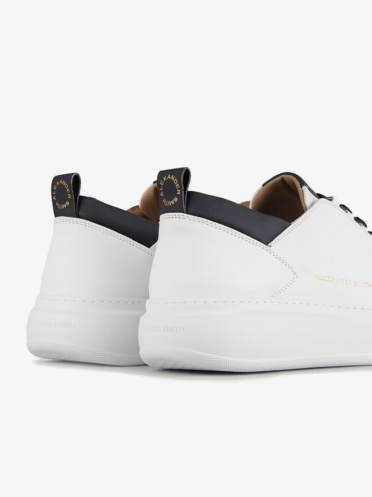 ALEXANDER SMITH sneakers uomo wembley pelle bianco