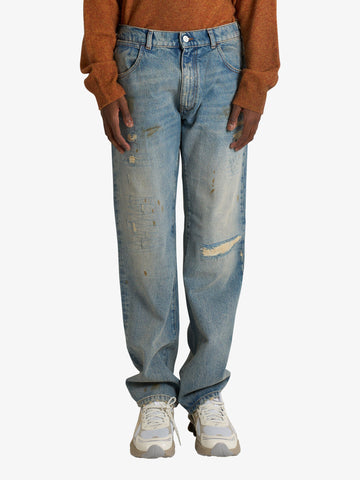 AMISH jeans james uomo denim cotone