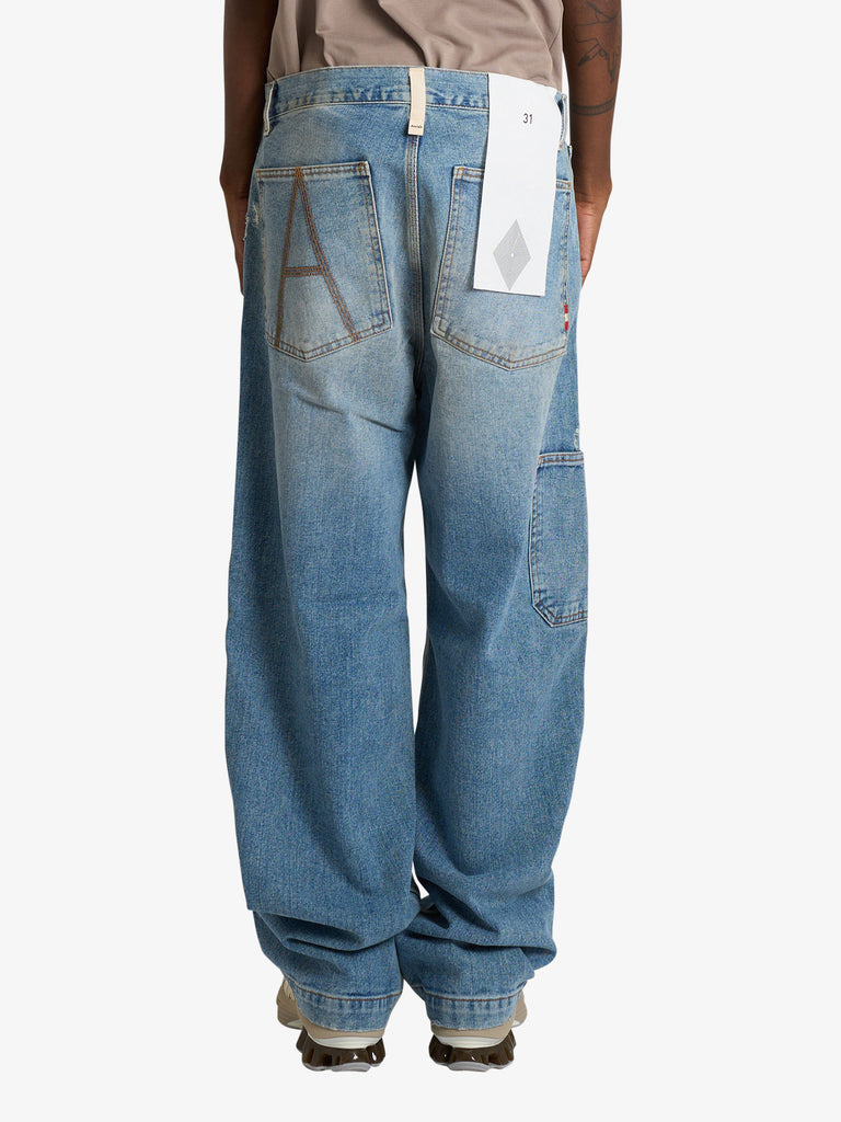 AMISH jeans super carpenter uomo denim cotone
